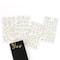 12 Pack: Gold Puffy Hand Letter Stickers by Recollections™